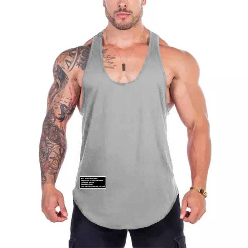 Tank Top Muscle - Camiseta deportiva sin mangas para hombre,