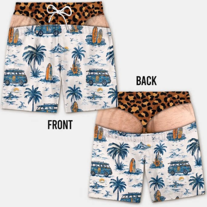 Bañadores divertidos para homb - Swim Trunk Quick Dry reseña y precio