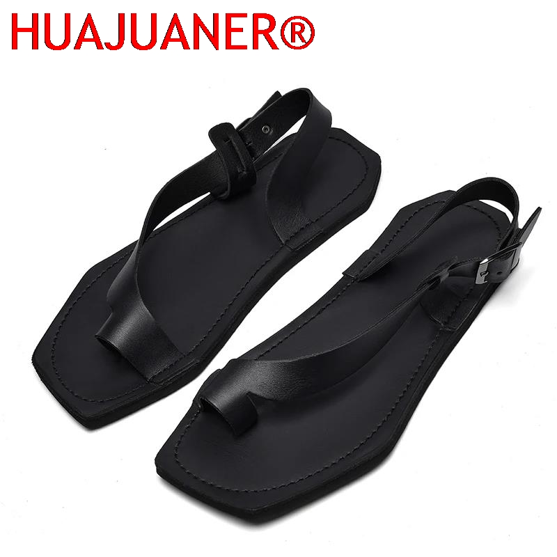 Zapatillas informales ligeras  - Flip Flop Leather Men reseña y precio