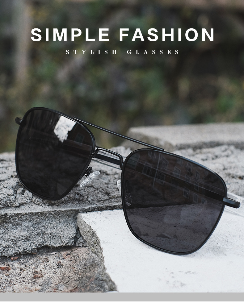 Gafas de sol Retro con montura - Sunglasses Aviator Polarized reseña y precio