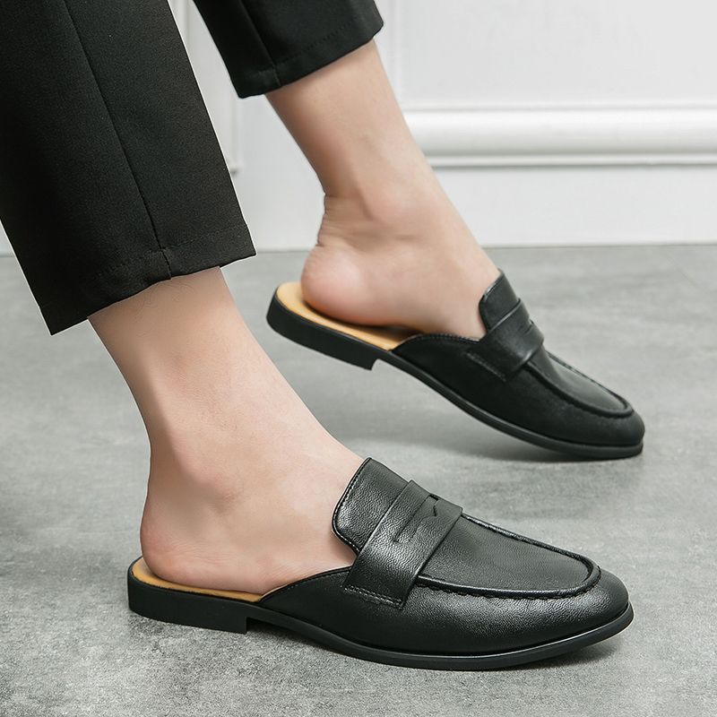 2025 mulas ligeras de verano p - Flip Flop Leather Men reseña y precio