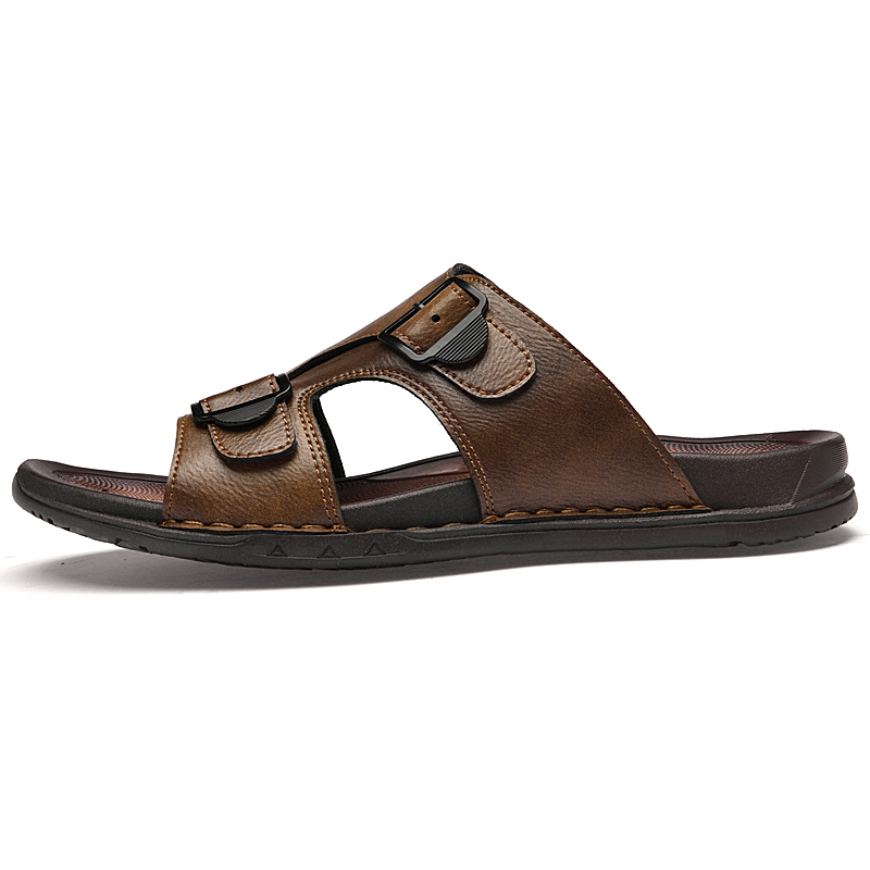 Zapatillas de cuero de verano  - Flip Flop Leather Men reseña y precio