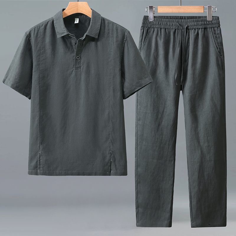 Conjunto de Dos Piezas de Prim - Short Linen Drawstring reseña y precio