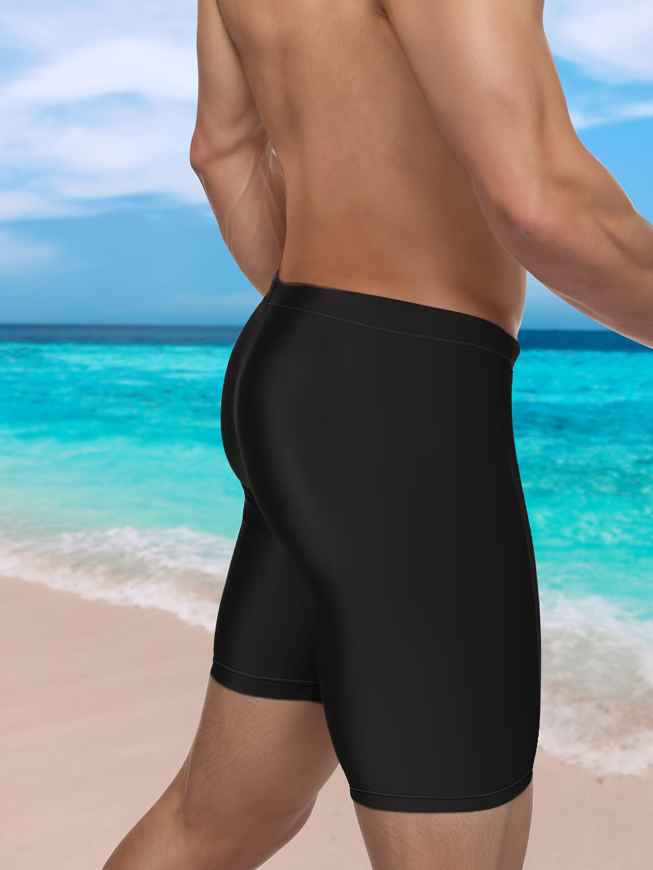 Traje de baño informal ajustad - Swim Trunk Quick Dry reseña y precio