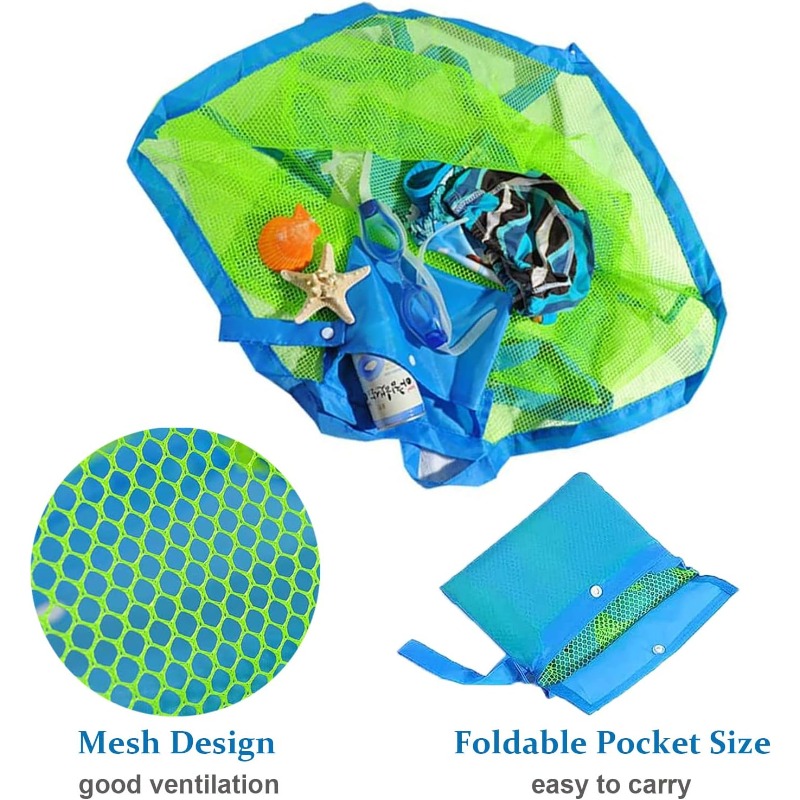 Bolsa de malla plegable para l - Beach Towel Large reseña y precio