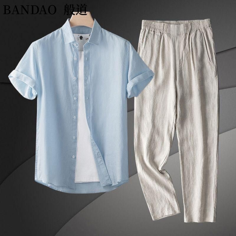 Novedad de verano, tendencia d - Short Linen Drawstring reseña y precio