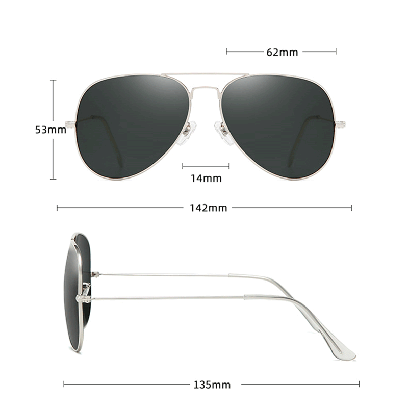 Nuevas gafas de sol de aviació - Sunglasses Aviator Polarized reseña y precio