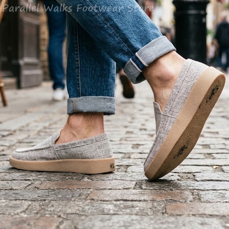 Zapatos tipo mocasín de lona p - Espadrille Slip On reseña y precio