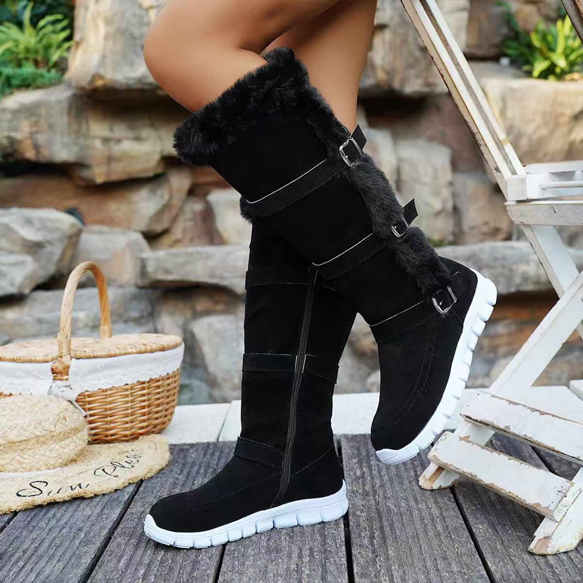 Botas por encima de la rodilla - Espadrille Slip On reseña y precio