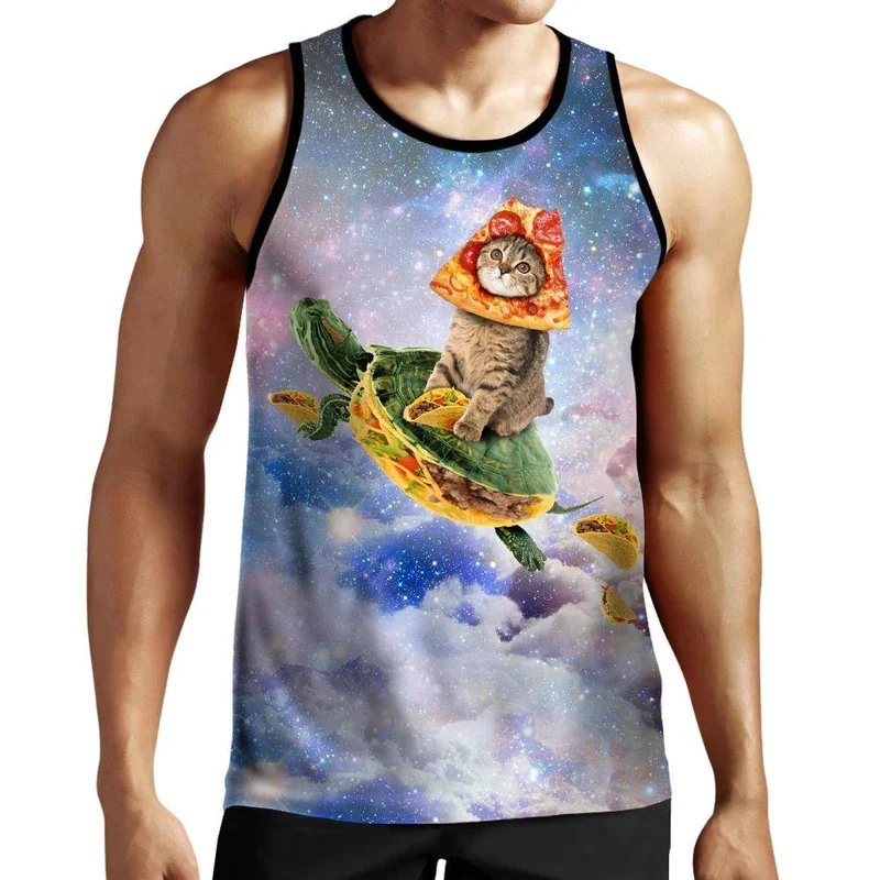 Camiseta sin mangas con estamp - Tank Top Muscle reseña y precio