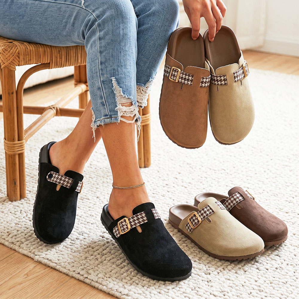 Zuecos de mujer de punta cerra - Espadrille Slip On reseña y precio