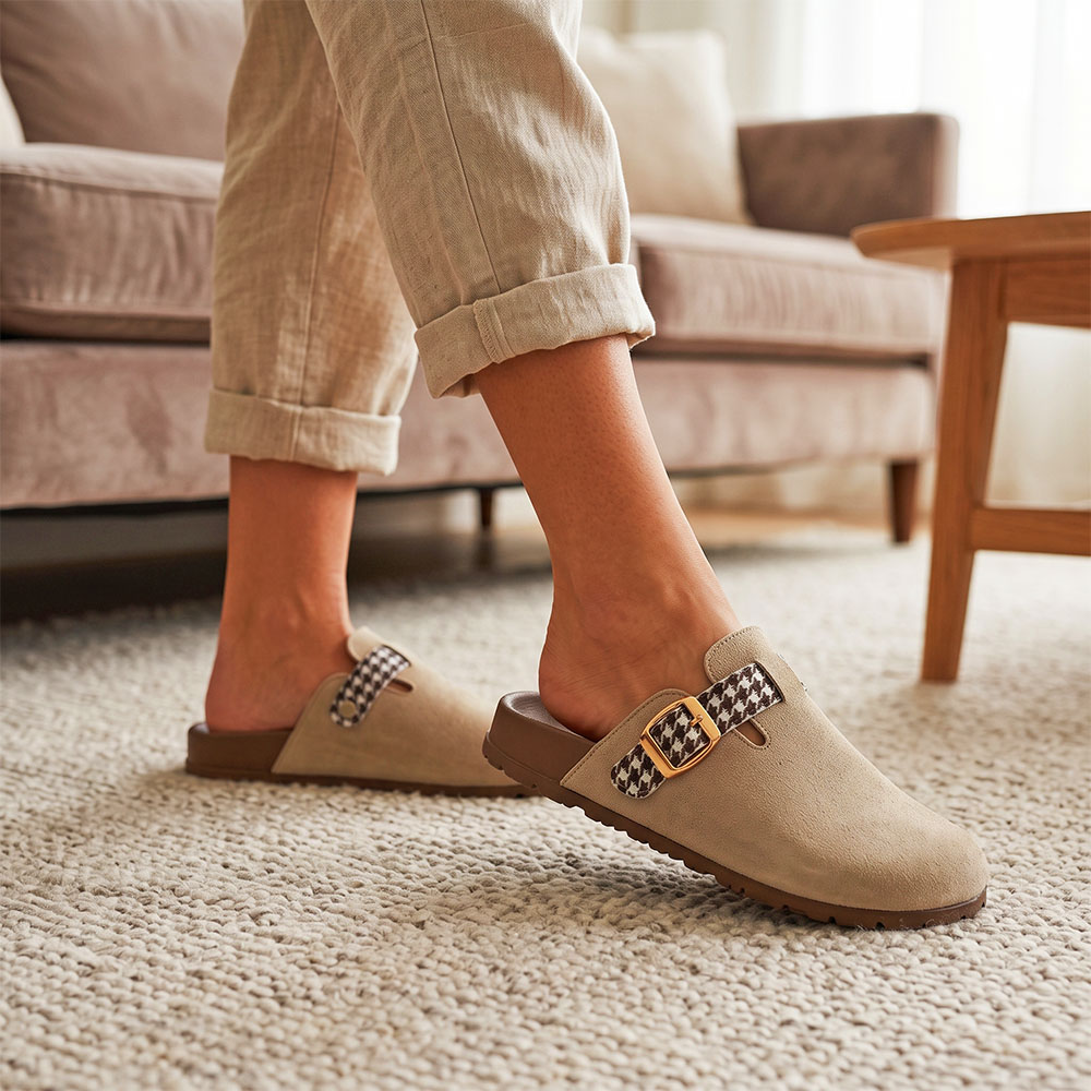 Zuecos de mujer de punta cerra - Espadrille Slip On reseña y precio