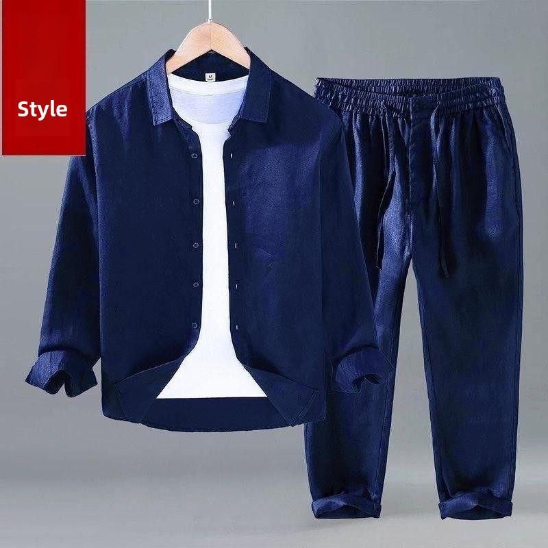 Conjunto de Dos Piezas de Cami - Linen Shirt Breathable reseña y precio