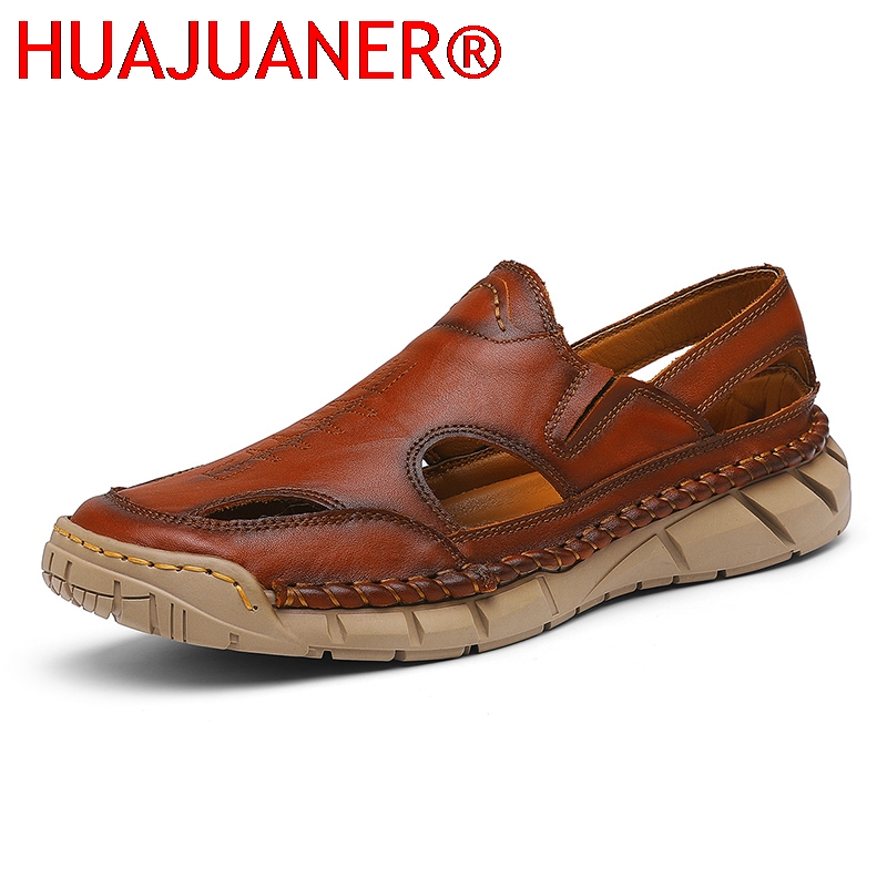 Sandalias de Verano para Hombr - Flip Flop Leather Men reseña y precio
